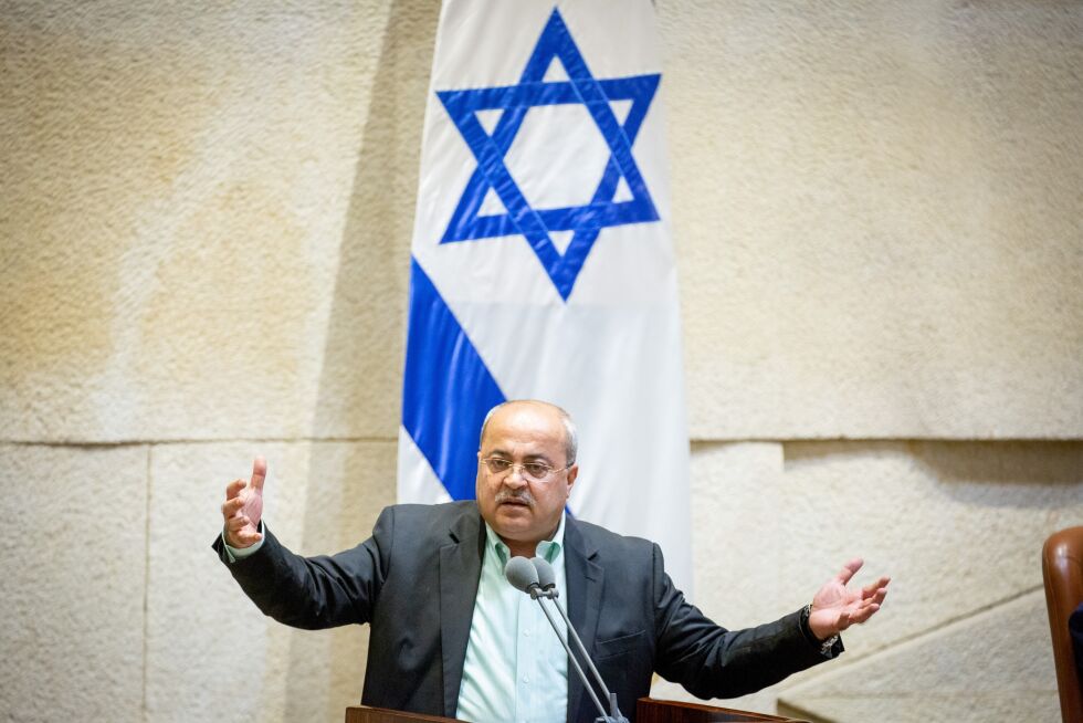 Ahmad Tibi, Knesset-medlem for Den samlede arabiske listen.
 Foto: Hillel Maeir/TPS