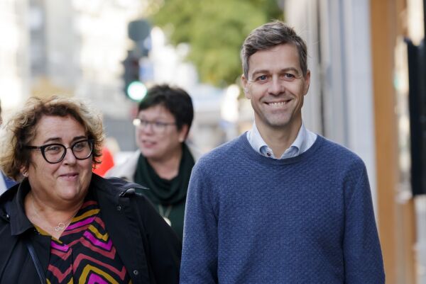 Hareide møtte motstand i Ålesund