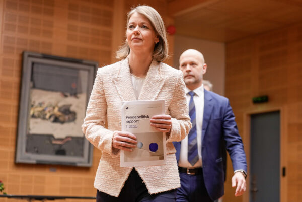 – Styringsrenten sannsynligvis ned i løpet av året