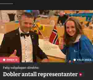 Konservativt fikk inn to representanter i to ulike kommuner i Agder