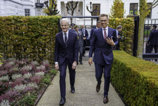 Støre tok imot Stubb