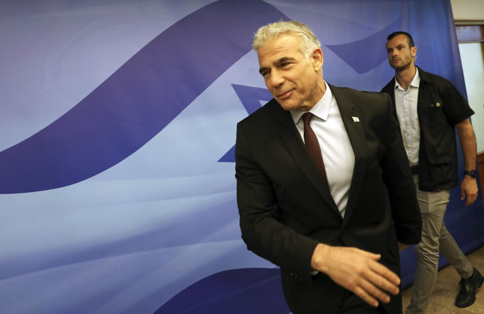 Yair Lapid har inge planer om å bli med i regeringen til Benjamin Netanyahu. Illustrasjonsbilde.
 Foto: Gil Cohen-Magen/AP/NTB