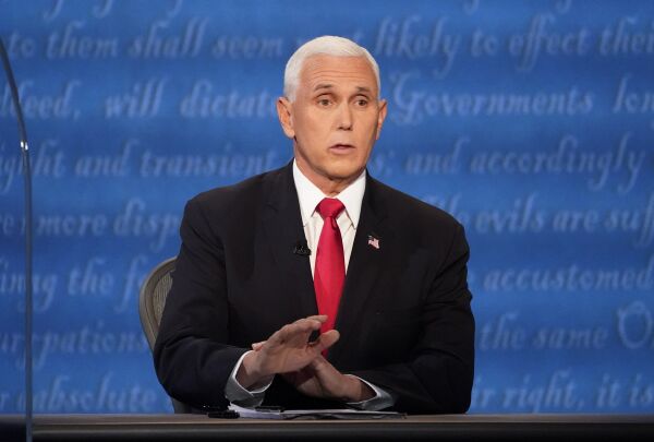 Pence forklarte hvorfor Trump bør vinne