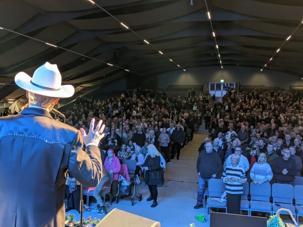 Over 1100 på julekonsert i Kvinesdal