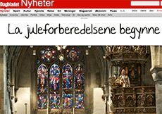 Berømt glassmaleri vandalisert