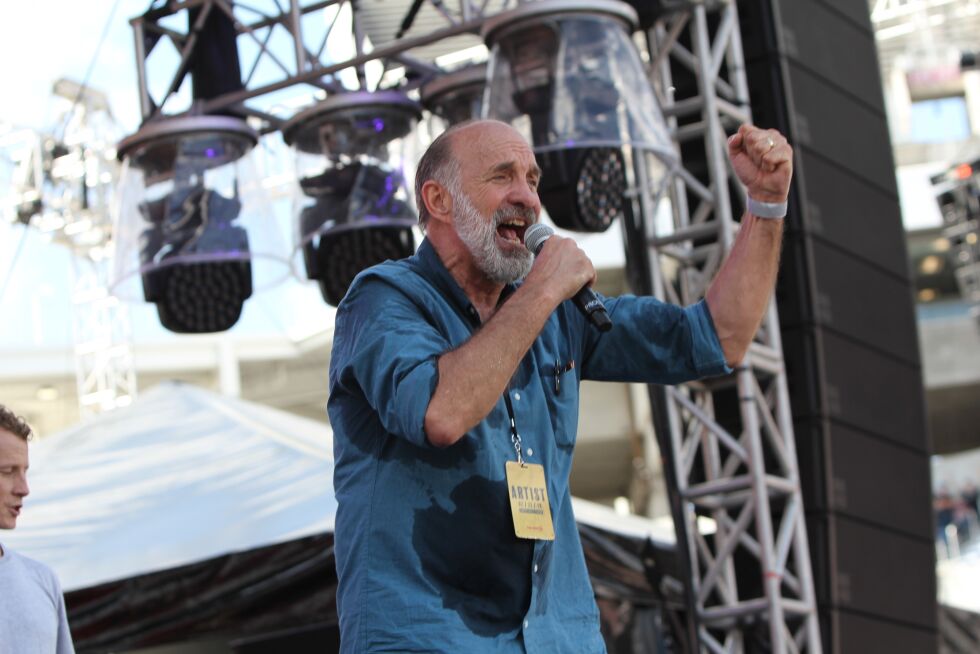 General: Lou Engle er mannen bak The Send, som samlet 90 000 unge i Orlando i helgen.
 Foto: Bjarte Ystebø
