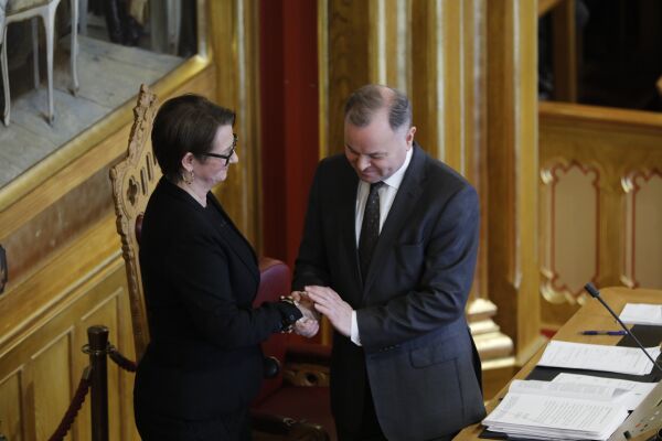 Tone Trøen er Stortingets nye president
