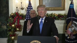 Se Donald Trump anerkjenne Jerusalem som Israels hovedstad