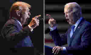 Her ser du Trump-Biden-debatten