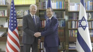 Møte mellom presidentene Joe Biden og Isaac Herzog