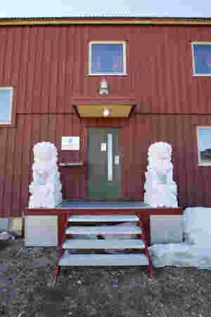 Kina bedt om å fjerne løve-statuer på Svalbard