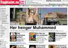 Muhammed-karikaturer vanlig i Iran