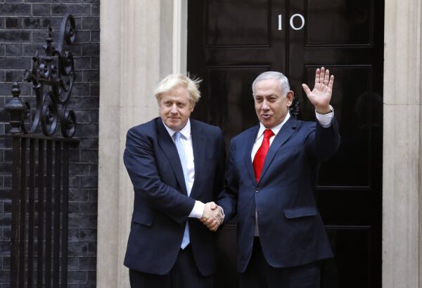Boris Johnson går videre med anti-BDS-loven