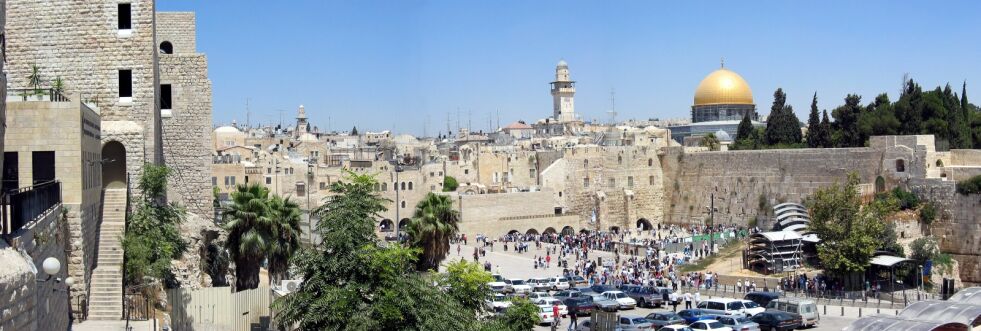 Hovedstaden i Israel, Jerusalem tiltrekker seg mange turister hvert år. Nylig ble landet rangert som verdens 8. mektigste nasjon.
 Foto: Gorm Kallestad/NTB Scanpix