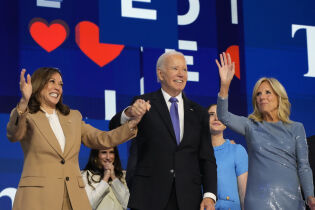 Joe Biden takket av på demokratenes landsmøte