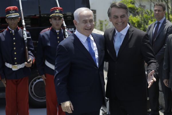 Netanyahu: Brasil flytter ambassaden til Jerusalem