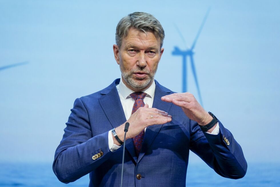 Olje- og energiminister Terje Aasland (Ap).
 Foto: Lise Åserud / NTB