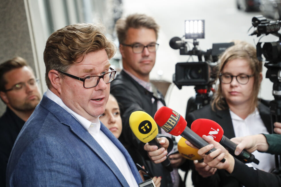 - ALVORLIG: Sveriges Justisminister Gunnar Strömmer følger opp saken.
 Foto: NTB