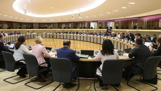 Møte i giverlandsgruppen for Palestina (AHLC) i Brussel 3.-4 mai.
 Foto: Norges delegasjon til EU