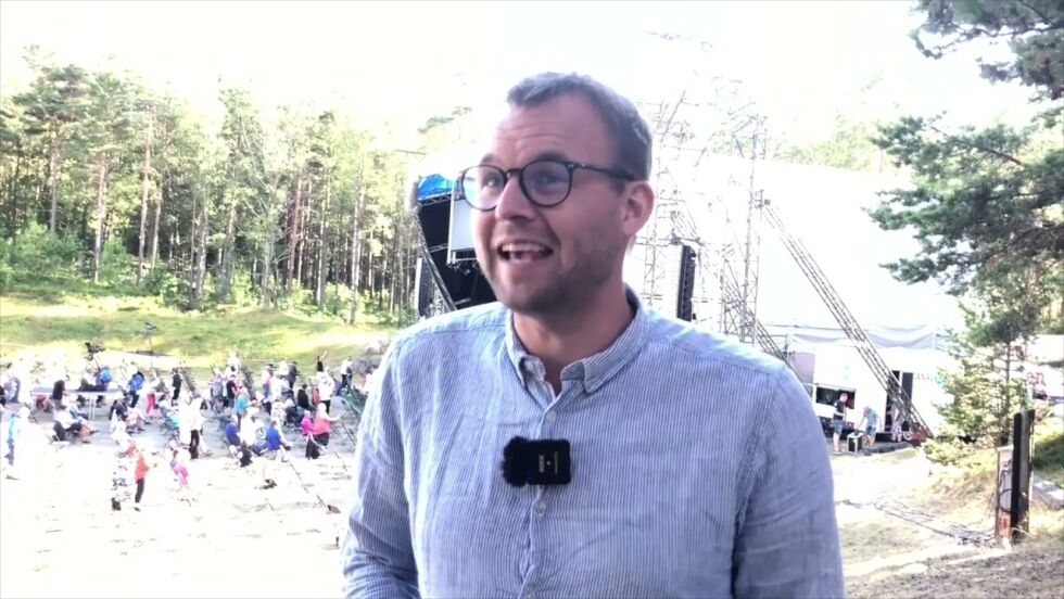 Kjell Ingolf Ropstad besøkter Himmel og Hav 2021
