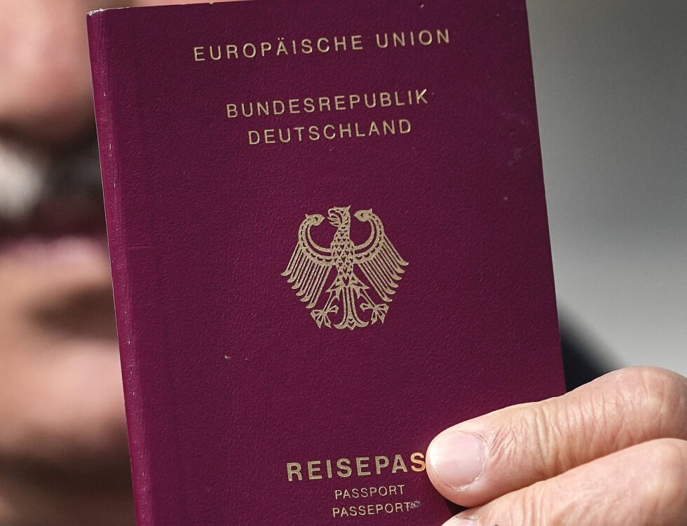 NYE REGLER: For å få tysk pass, settes nå klare regler.
 Foto: NTB/AP