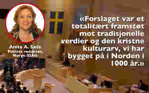 LHBTQ–positivt forslag stemt ned i riksdagen