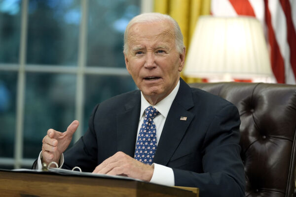 Biden sier USA har bistått med å skyte ned iranske raketter