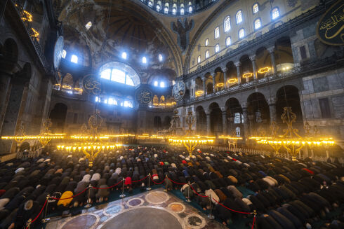 Nok en tidligere kirke i Istanbul er blitt moské