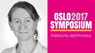 Katarzyna Jachimowicz´ tale på Oslo Symposium 2017