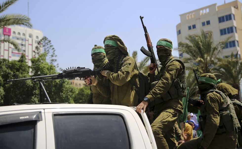 Hamas-terrorister sto bak to dødbringende terrorangrep mot israelere i forrige uke.
 Foto: AP / NTB Scanpix