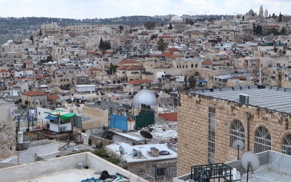 EU skal sammen med Tyskland promotere Øst-Jerusalems palestinske identitet for turister.
 Foto: Esty Dziubov/TPS