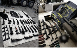 Våpen funnet på fødeavdelingen på Shifa-sykehuset