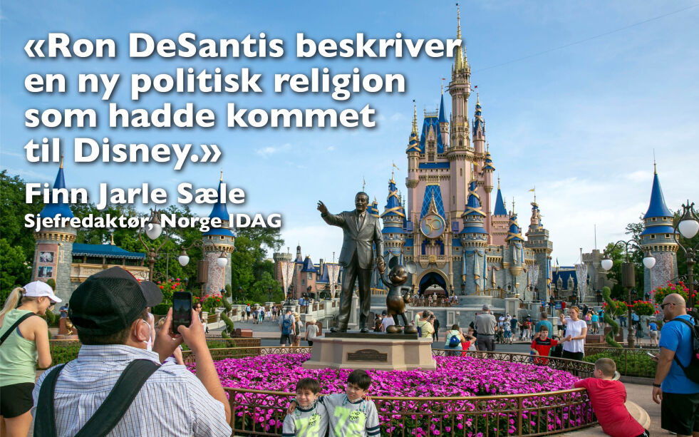 Disneyland i Florida, USA.
 Foto: NTB/AP/Ted Shaffrey