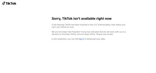TikTok i svart