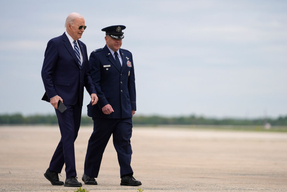DEBATTKLAR: Joe Biden sier han nå har lyst å møte Trump i debatt.
 Foto: NTB/AP