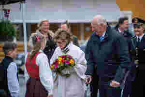 Kongen deltar på Kongsbergs 400-årsjubileum