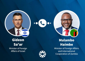 Israel åpner ambassade i Zambia