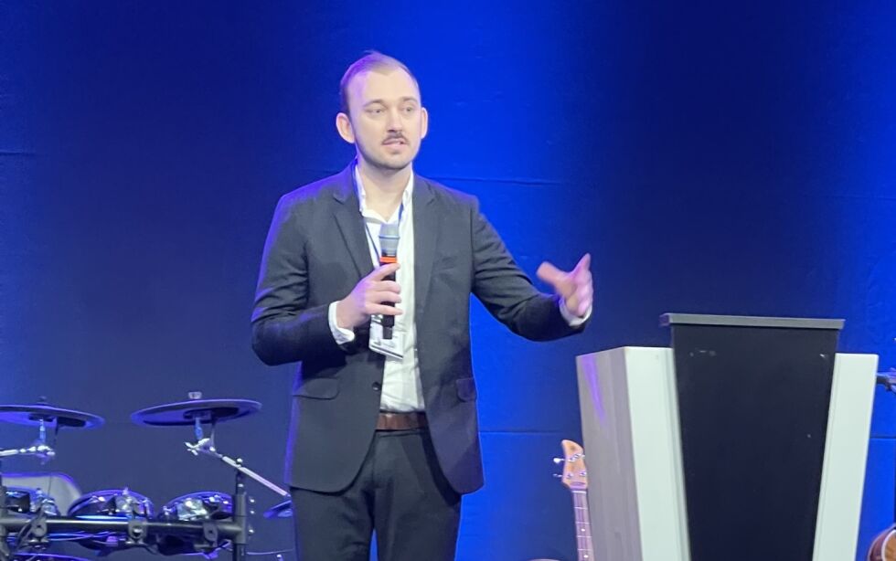 Rådgiver: Den unge rådgiveren til statsminister Netanyahu, Hananya Naftali, talte på Jerusalem Prayer Breakfast i Oslo.
 Foto: Anita A. Sæle