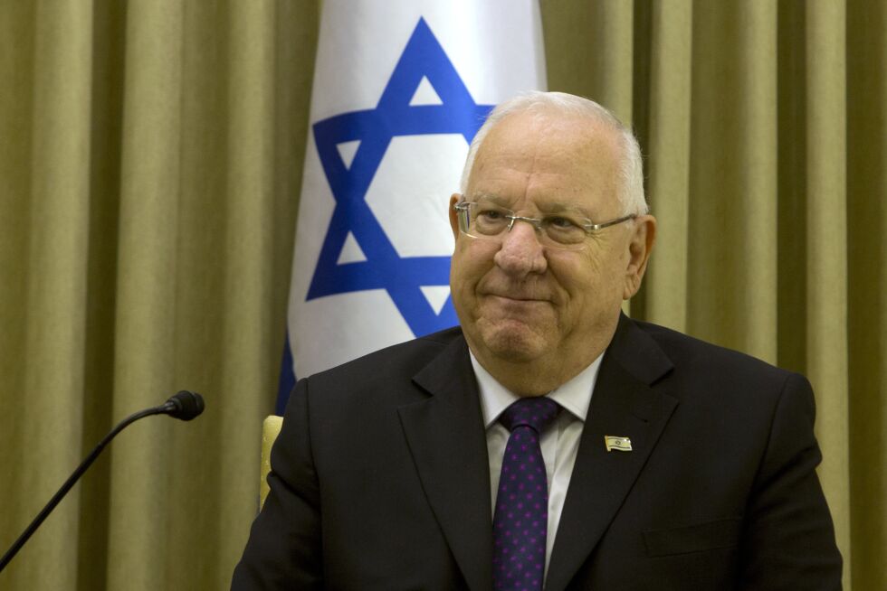 Israels president Reuven Rivlin. Foto: AP / NTB Scanpix