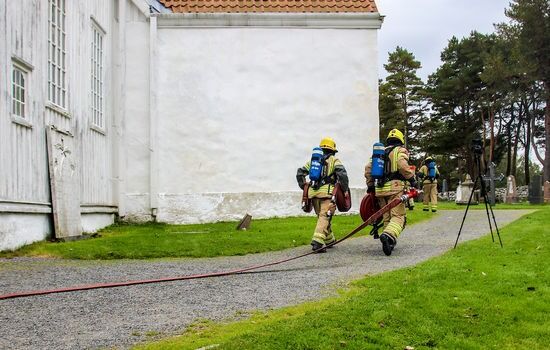 KRISETRENING: Lokale menigheter trenger å øve på kriser, som her på Tromøya i Arendal. Foto: KA.