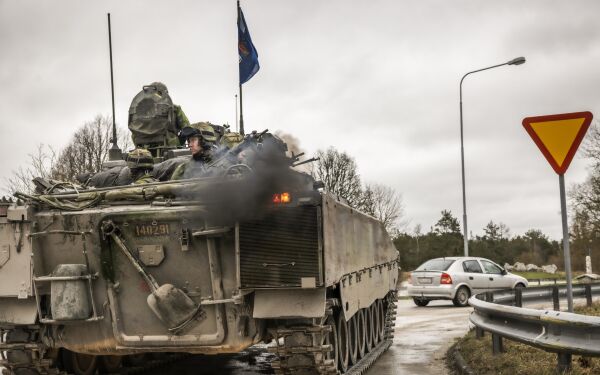 Sveriges forsvar øker nærværet på Gotland