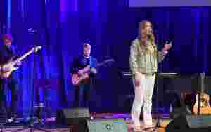 The Voice-deltaker sang for Betlehem