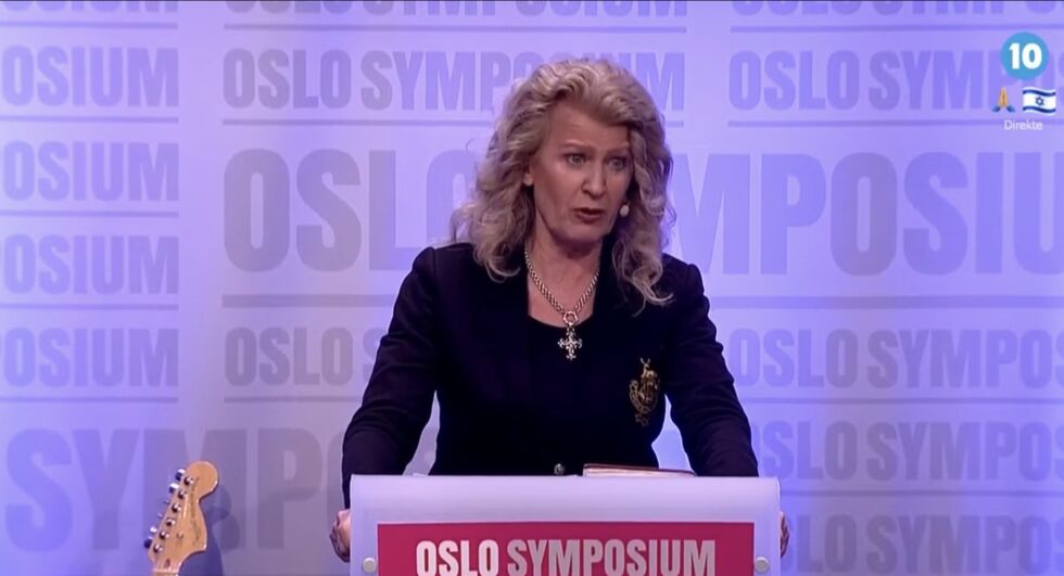 Anne Christiansen oppfordret regjeringen til å snu, og rette opp i feilene fra i går.
 Foto: Skjermdump Youtube