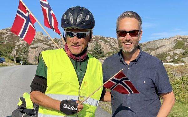Syklet Norge på langs for misjon
