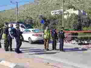 Palestinsk terrorist skutt under terrorangrep