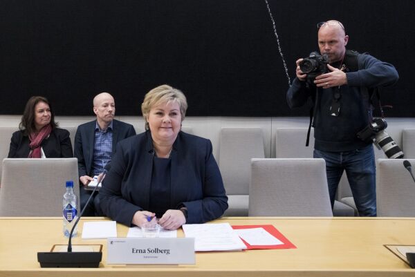 Solberg: Regjeringen visste ikke om manglende terrorsikring