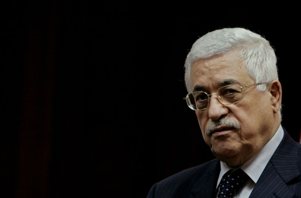 Mahmoud Abbas sier at opptrappingen skyldes fredsplanen til Donald Trump.
 Foto: Muhammed Muheisen/NTB Scanpix