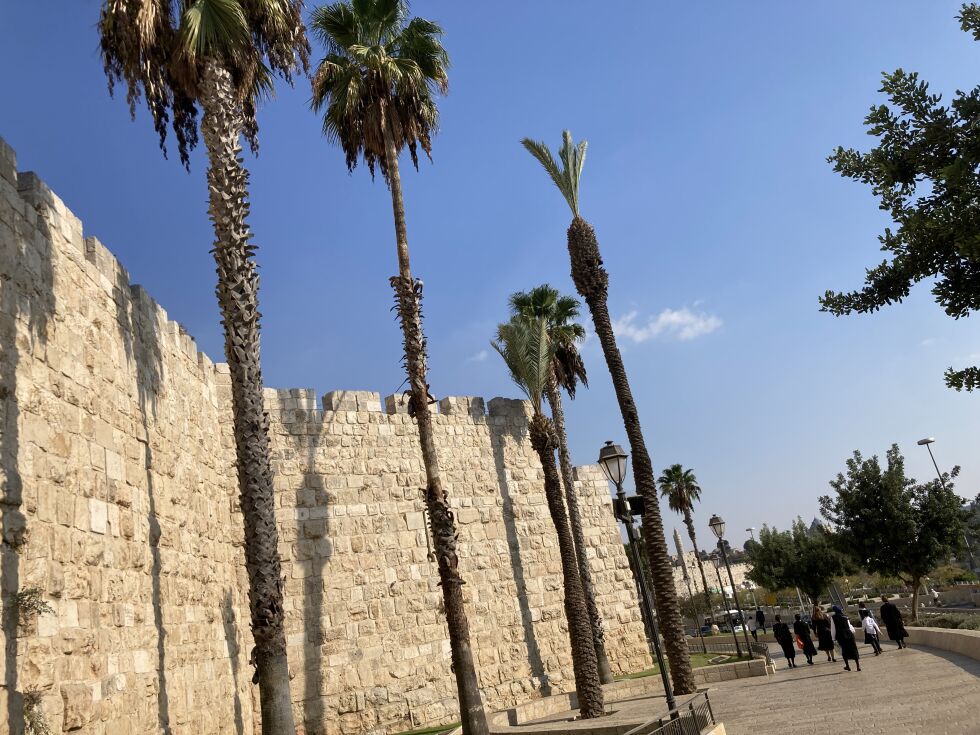 MOT SOMMER: Onsdag er det meldt 35 grader i Jerusalem.
 Foto: Ingvill Mydland