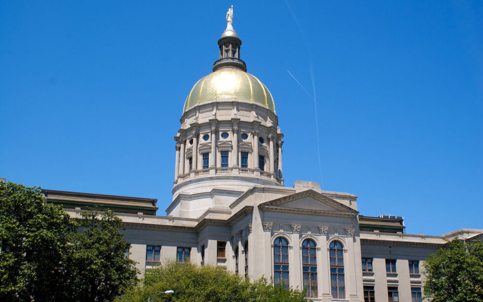 Georgia State Capitol: Den amerikanske staten Georgia styrker lovverket i kampen mot antisemittisme.
 Foto:  Connor.carey/Wikipedia