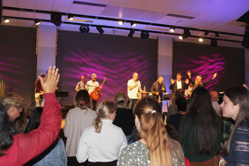 God stemning: Credokirken var fornøyd med en konferanse der folk opplevde Guds nærvær.
 Foto: Finn Jarle Sæle
